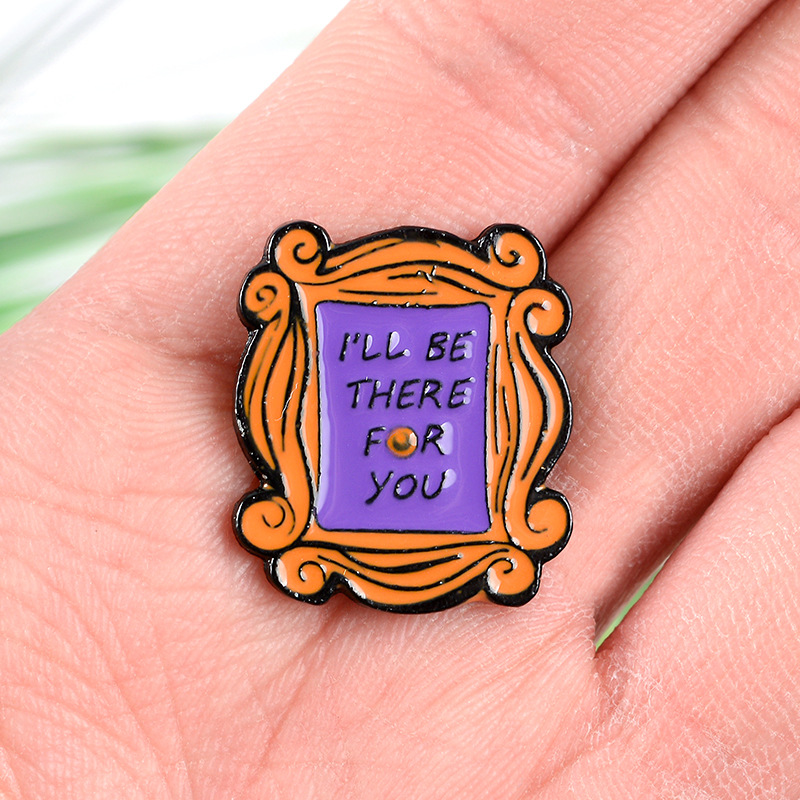 Stoving Varnish Design Retro Style Retro Pin Letter Alloy Stoving Varnish Unisex Brooches