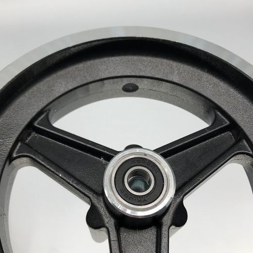 Electric scooter parts 10x2.70-6.5 front wheel aluminum hub 10-inch tire wheel rim 6.5-inch steel rim
