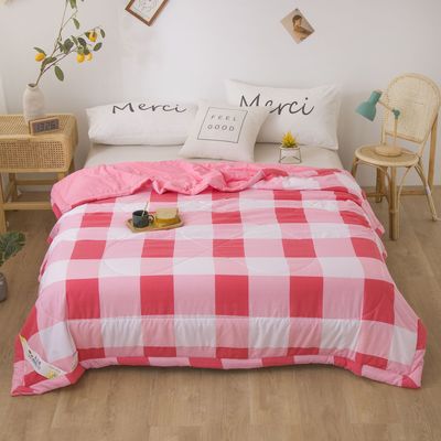 Manufactor Direct selling Washed cotton Cool in summer Special Offer Promotion solar system Washed cotton summer quilt Naked quilt