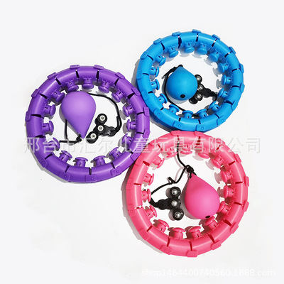 新款智能呼啦圈抖音同款网红软呼啦圈不会掉的呼啦圈直播一件代发