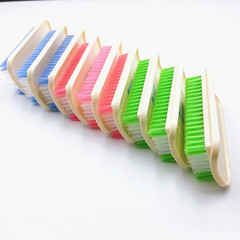 Plastic Laundry Brush Shoe Brush Cleaning Brush Multi-Purpose Comfortable Plastic Square Brush 2 Yuan Manufacturer Wholesale