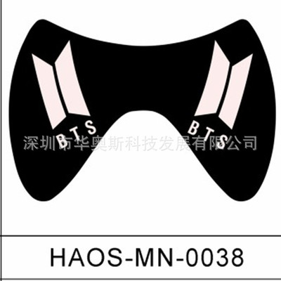 2020年外贸热销产品  LED发光面具 EL声控会听音乐的面具一件代发