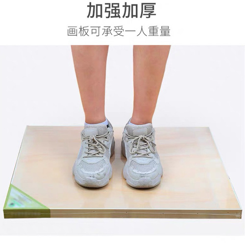 Wholesale 4K8K portable drawing board wooden basswood sketch drawing board children's sketching solid wood solid hollow drawing board
