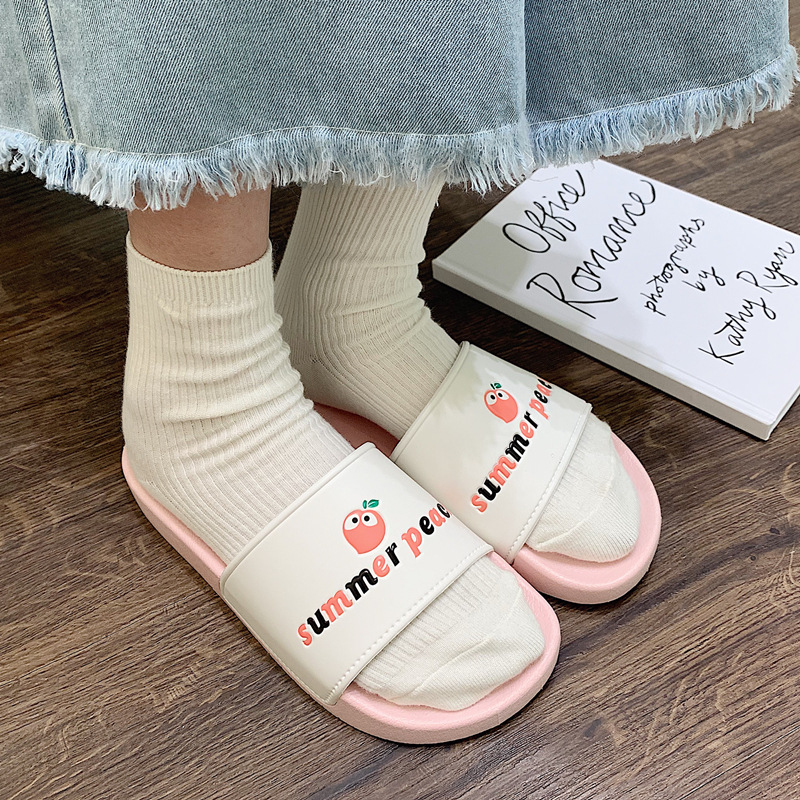 2020 summer slippers female Korean versi...