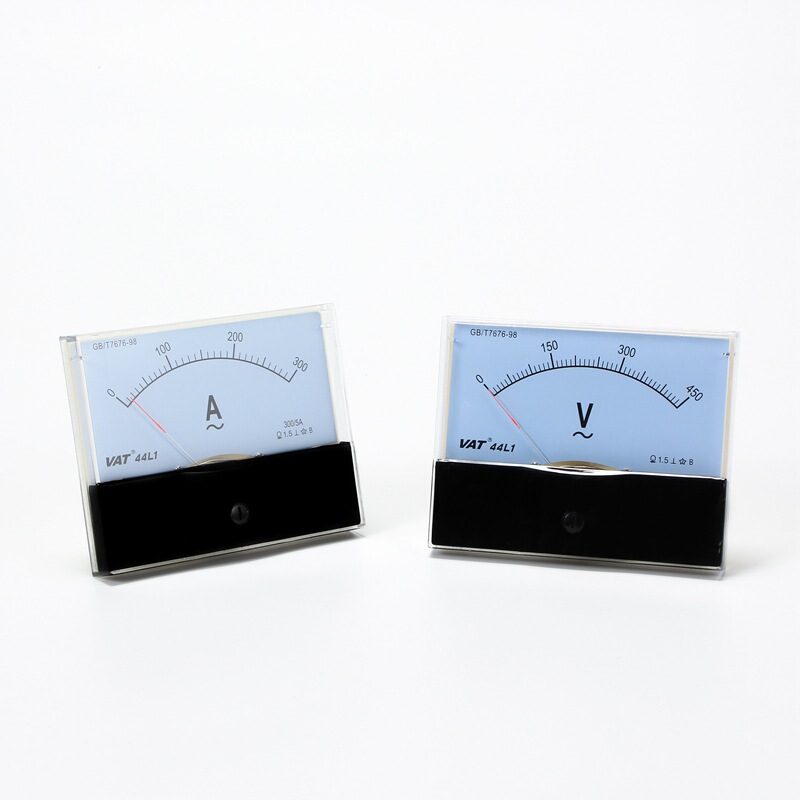 Factory Direct Supply Ac and Dc Current Voltmeter Transparent Ammeter 44L1 Pointer Ammeter Wholesale Meter