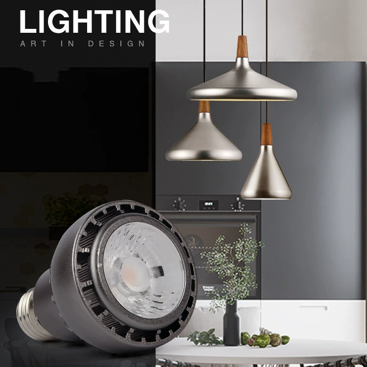 LED concentration light bulb E27 snail mouth spotlight glow PAR20 Par20 Pa Lantern restaurant hotpot restaurant COB light source