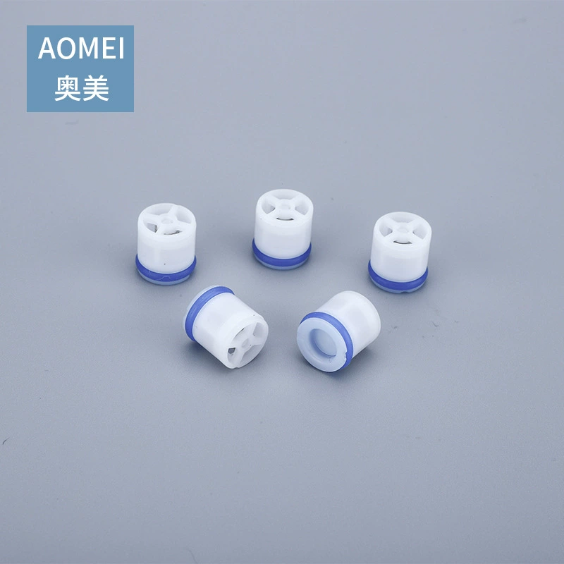 Производитель поставляет пластиковый односторонний обратный клапан DN10мм для счетчиков воды в ванной, душевых и водонагревателей, 1/2\"