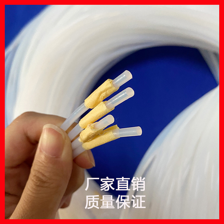 铁氟龙线耐高温熔喷布喷丝板密封条3/3.5/4/4.5mm 聚四氟乙烯条