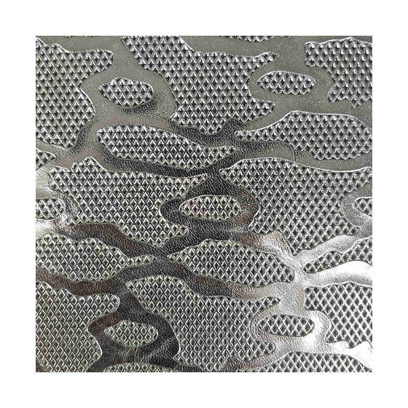 祥云纹压花皮革 黑色鞋子/包包/皮革/粒面压花油腊 厂家供应