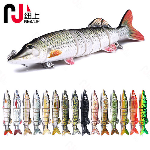 New foreign trade hot-selling lure multi-section fishing lure 18.5g/67.5g multi-section fishing bait bionic fake bait fishing gear wholesale