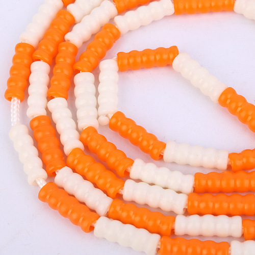 Manufacturer wholesale children primary school students bamboo joint skipping rope adult pattern kindergarten standard plastic hundred joints bead joint skipping rope 