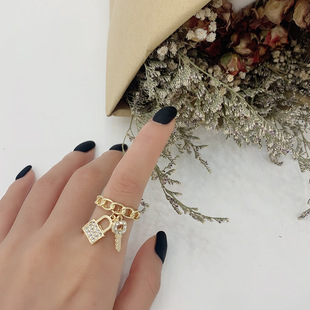 9g Weight Women'S Gender Fashion Pearl Rhinestone Alloy Ring Set 7