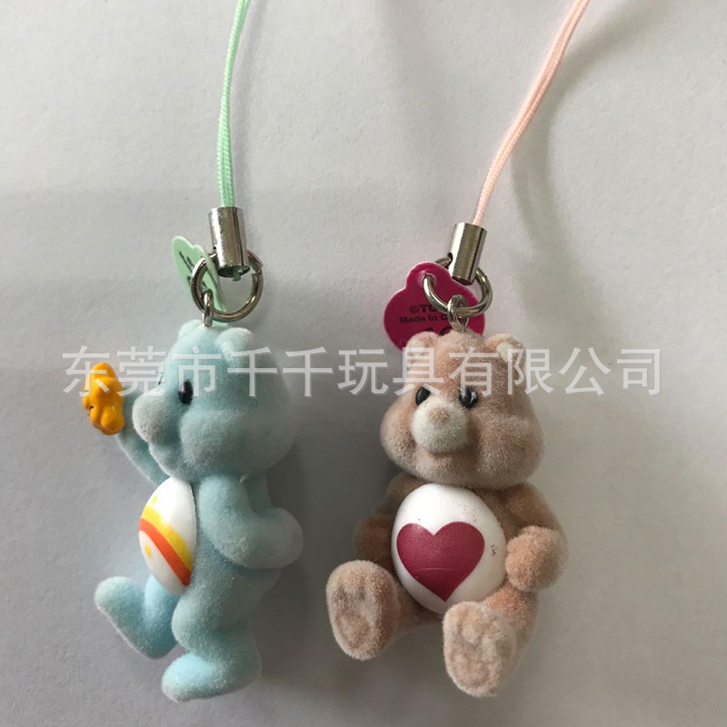 创意卡通植绒公仔 搪胶卡通活动植绒公仔 动漫植毛玩具