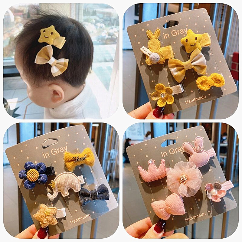 Baby hair clip hair card headdress infan...
