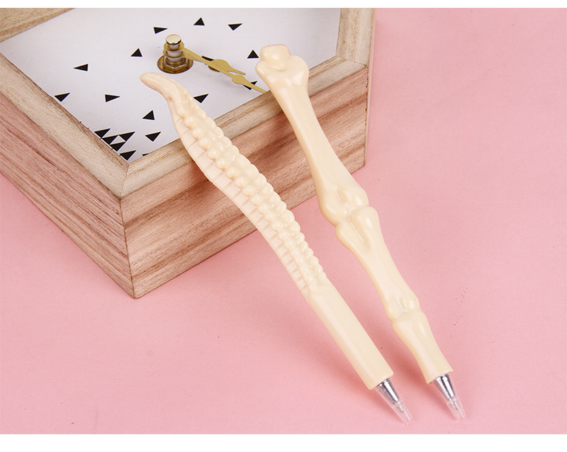 Creative Office Supplies Realistic Bone Shape Ballpoint Pen display picture 1