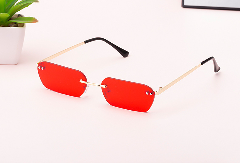 Wholesale Fashion Rimless Sunglasses display picture 22