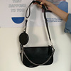 One-shoulder bag, chain, small bag, retro universal brand shoulder bag, 2021 collection, Korean style