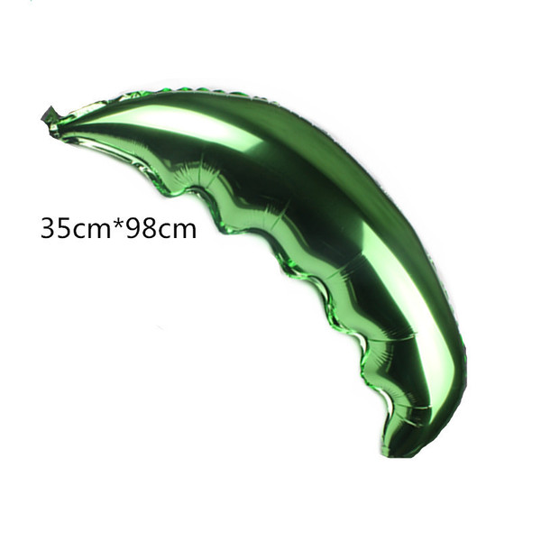 Alien coconut leaf aluminum film balloon theme beach party…