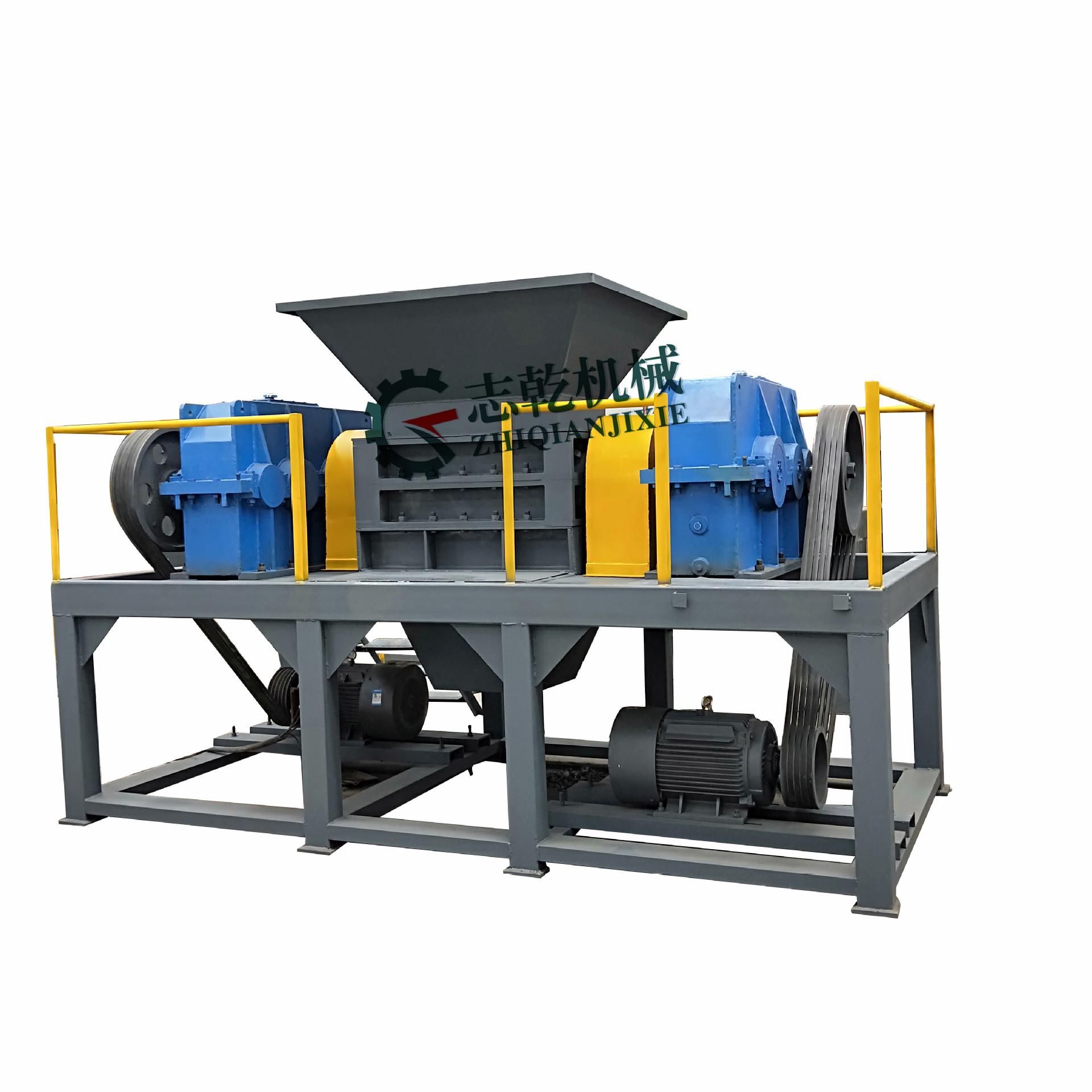 固废工业垃圾撕碎机 大件生活垃圾撕碎机  废品站家具粉碎撕碎机