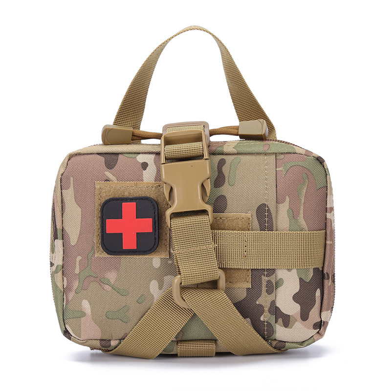 Outdoor sports portable medical first aid kit EDC kit storage bag multifunctional MOLLE accessory bag