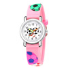 Children's cartoon football watch, plastic cute hair band, 3D