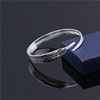 direct deal Korean Edition new pattern Silver bracelet classic fashion temperament Feather Opening Bracelet Jewelry wholesale