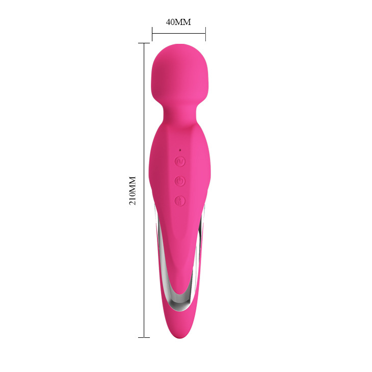 Vibrating Heating Masturbation Wand For Women Waterproof Device_voghion.com