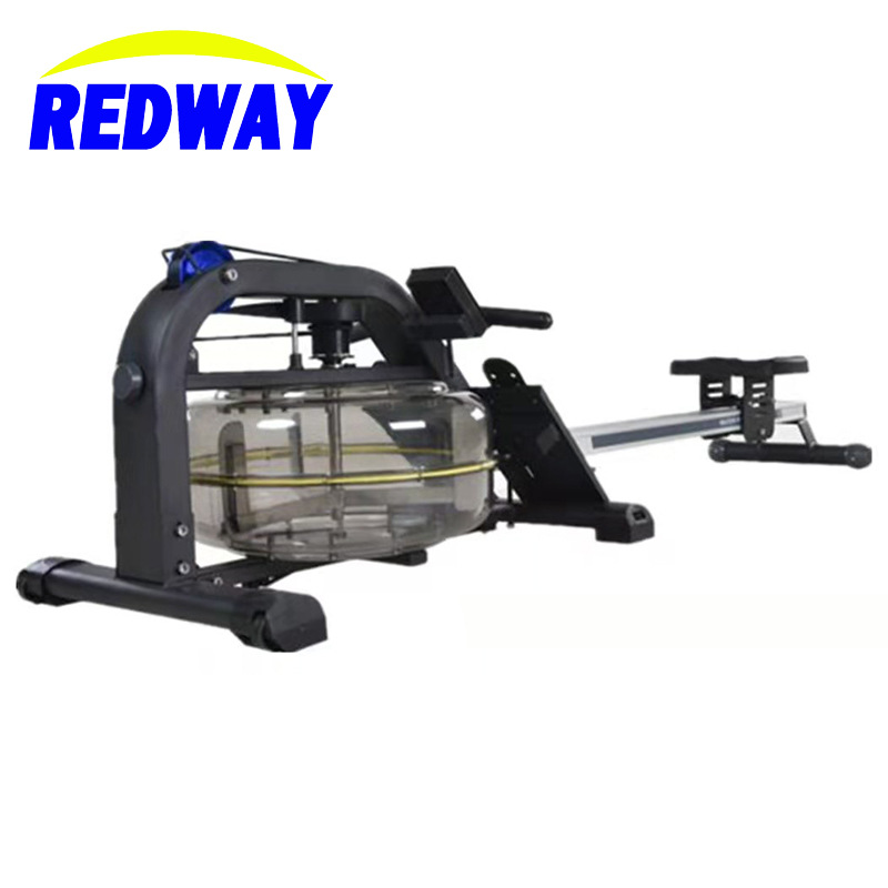 Home Indoor Rowing Machine Commercial Fitness Equipment Adjustable Water Resistance Rowing Machine Aerobic Leg Training Equipment
