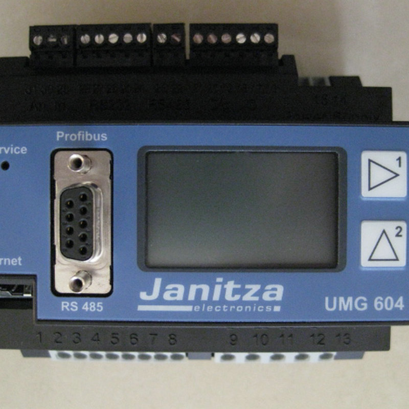 德国JANITZA 多功能电表 UMG604电能质量分析仪