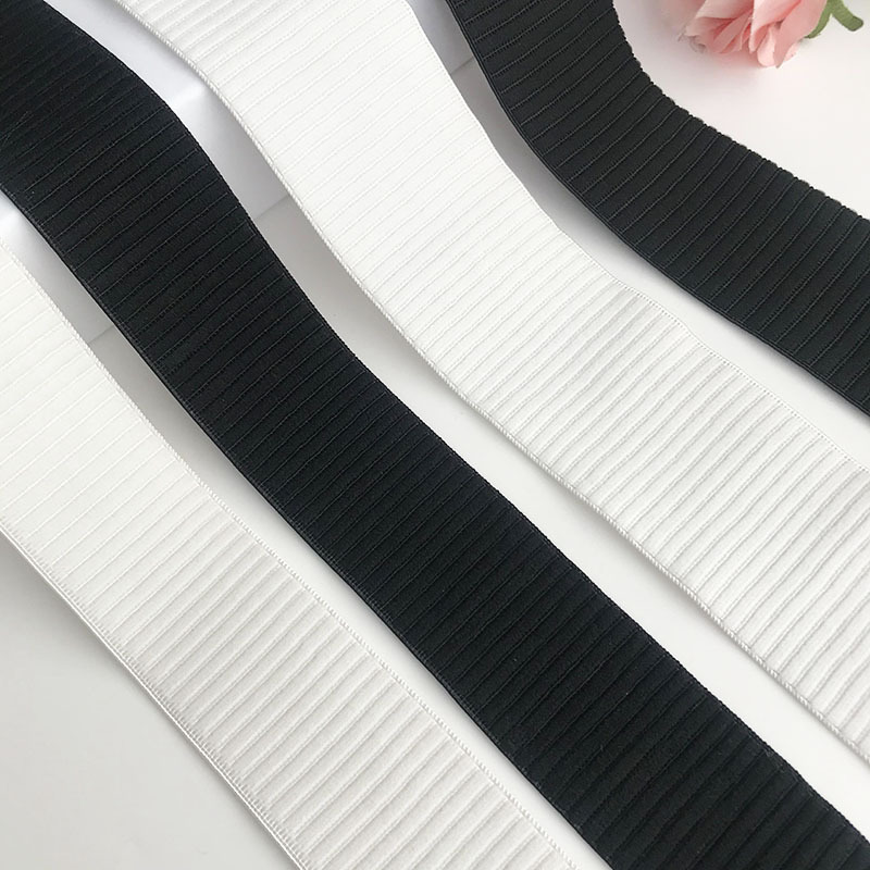 厂家尼横纹松紧带波浪纹松紧织带裤裙腰头松紧带花边芽边松紧带