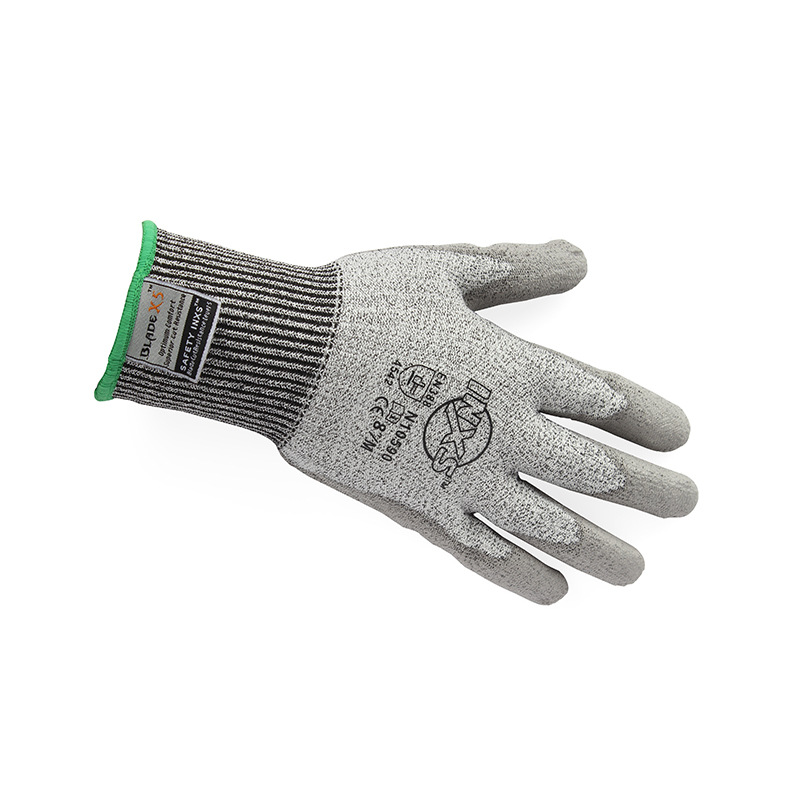 SAFETY INXS/赛立特安全N10590 PU涂层5级防割手套