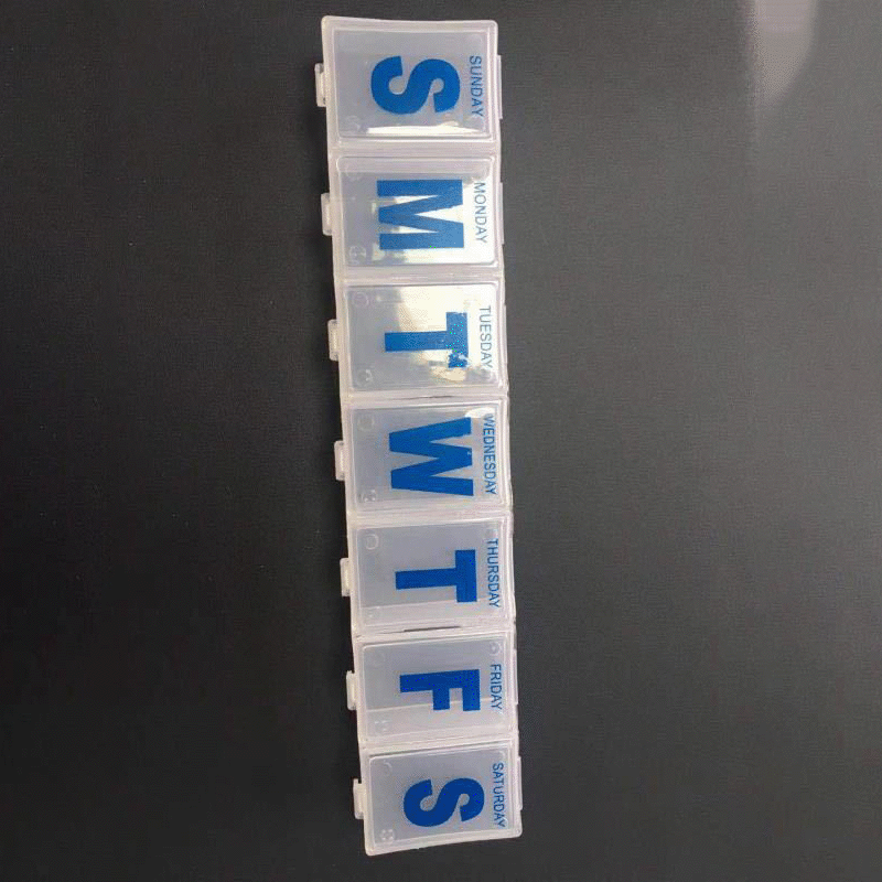 塑料药盒一周7天21格七日药盒 便携旅行分类 分格药盒保健盒