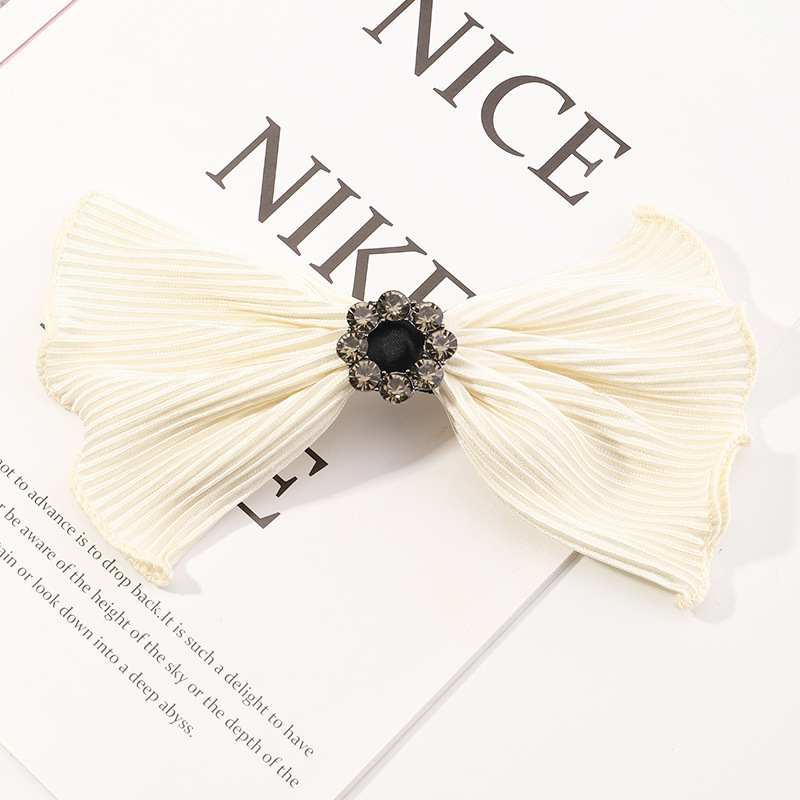 Black Bow Lace Hairpin display picture 9