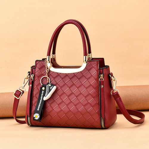 2020 new style women's bag Korean trendy shoulder bag fashionable popular internet celebrity woven crossbody handbag