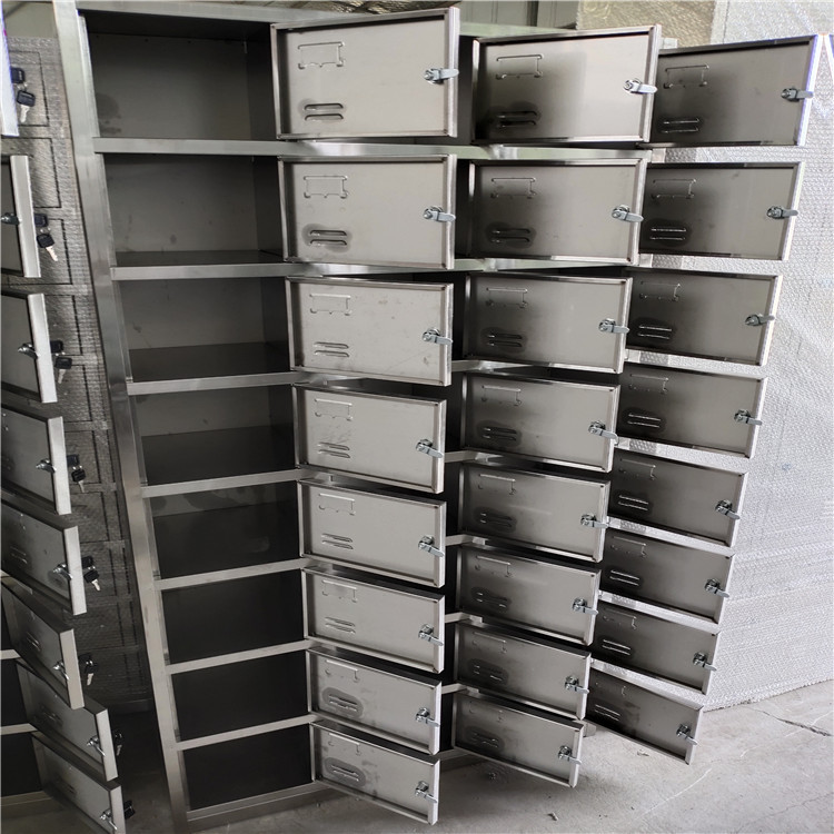 供应湖北不锈钢60门厨房碗柜 员工食堂多格碗柜 多个碗柜