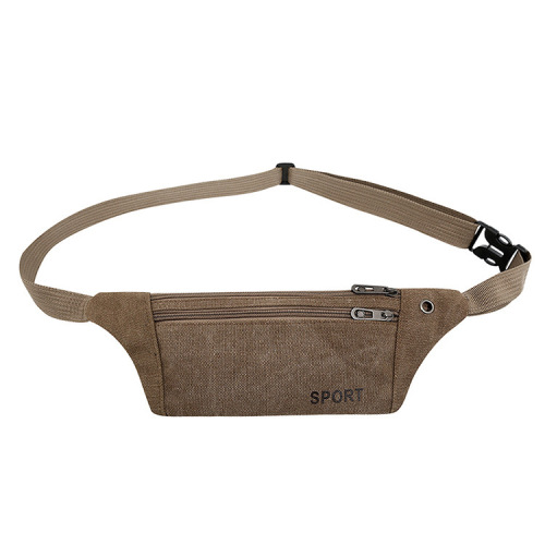 New Model Waist Bag for Men, Multi-purpose Business Cashier Bag, Durable Outdoor Sports Travel Body Bag, Canvas Small Bag, Factory Wholesale
