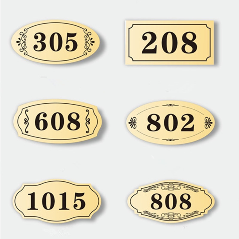 双色板雕刻门牌号码牌科室牌定做铭牌定做楼层索引牌