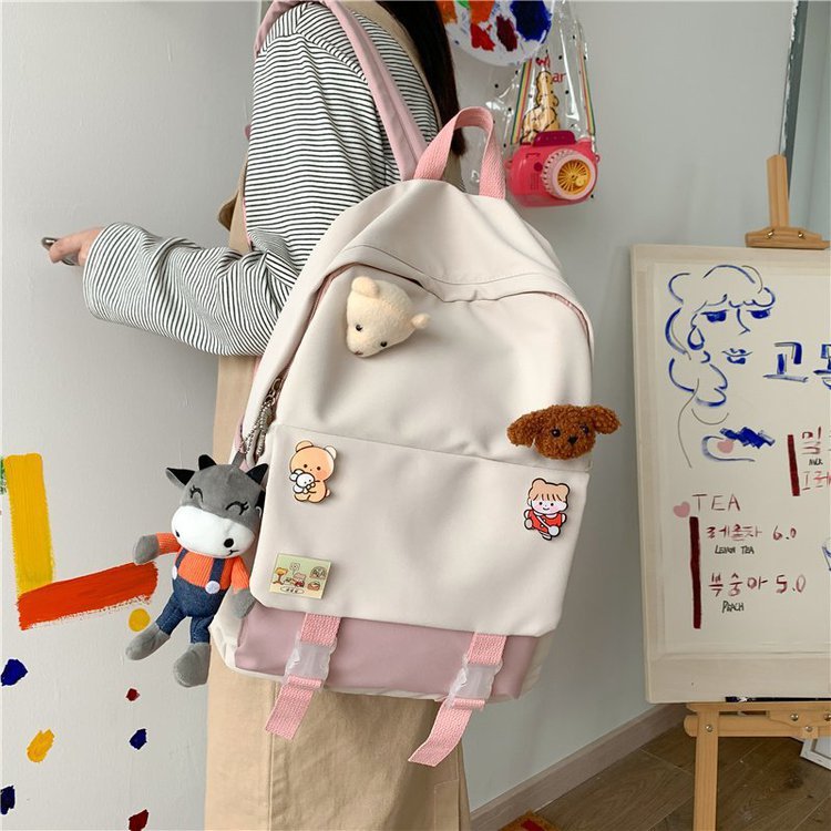 Korean Hit Color Schoolbag Wholesale display picture 78
