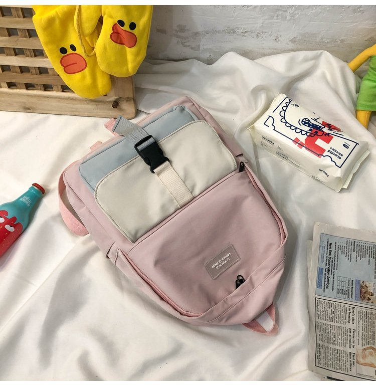 Schoolbag Korean School Harajuku Student Middle School Student Backpack Literary Forest Shoulder Bag  Wholesale Nihaojewelry display picture 6