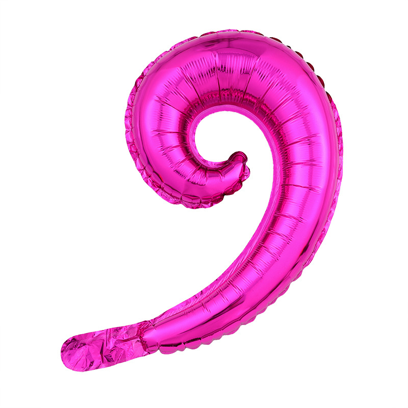 螺旋球单卷玫红