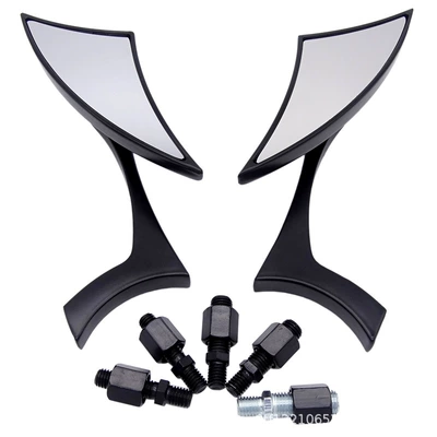 Motorcycle Accessories black triangle Car mirror