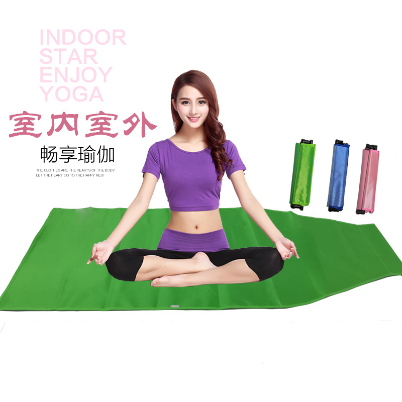 抖音跨境户外用品随行椅 瑜珈垫 野炊露营帐篷搭档 便携折叠椅