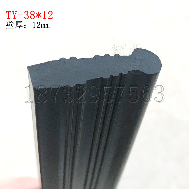 三元乙丙密封条EPDM矩形锯齿橡胶条挤出橡胶 38*12