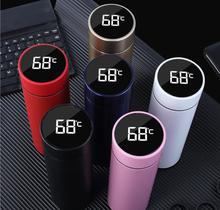 不锈钢保温杯随身携带可显示温度智能一体颜色多样可印刷logo