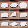 Jingdezhen ceramics Dish tableware hotel Restaurant plate white Western dish Hotel Special-shaped Deep plate Platter Soup plate