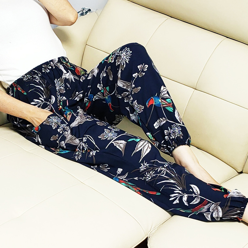 Pantalon léger femme en coton - Ref 3430104 Image 9