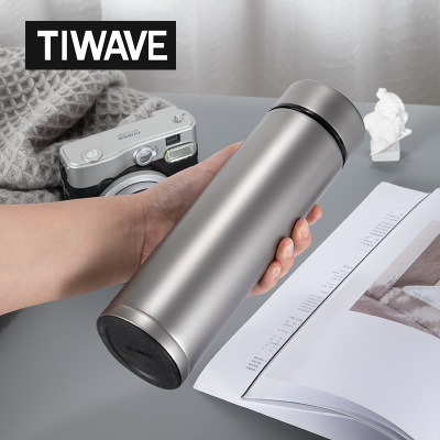 达雅 纯钛水杯纯钛金属杯纯钛保温杯商务礼品定制|ms