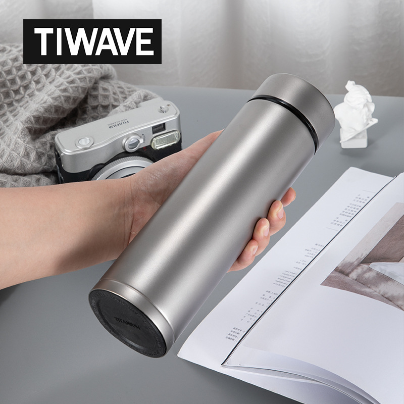 达雅 纯钛水杯纯钛金属杯纯钛保温杯商务礼品定制|ms