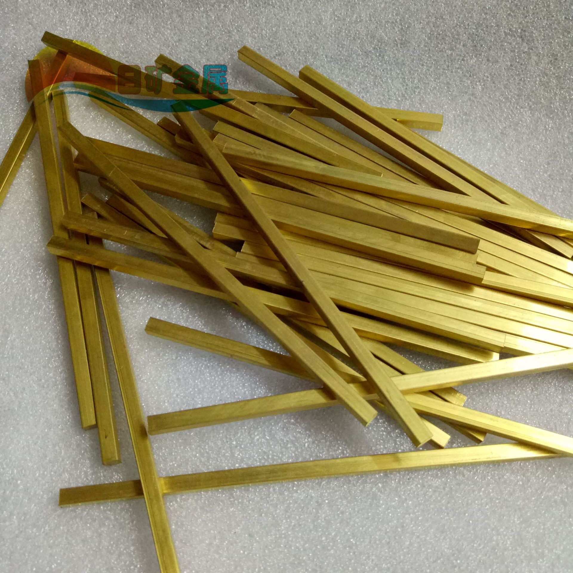 现货 四方黄铜棒2.5*2.5mm黄铜铜条 实心铜棒14mm*14mm 黄铜方棒