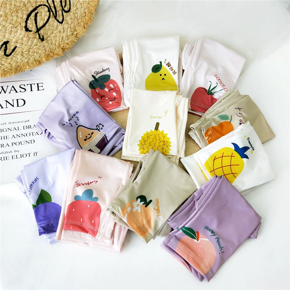 Fruit silk summer sleeves, set, sun protection